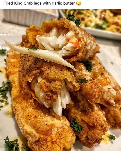 seafood and more on Instagram: “These look delicious! FRIED king crab meat!!! Y’all think we should remake this???? **NOT OUR PHOTO** #yummy #tallyeats #foodies #kingcrab…” Fried Crab Legs, Fried King Crab, King Crab Legs Recipe, Fried Crab, Chicken Breast Instant Pot, Crab Legs Recipe, King Crab Legs, King Crab, Crab Recipes