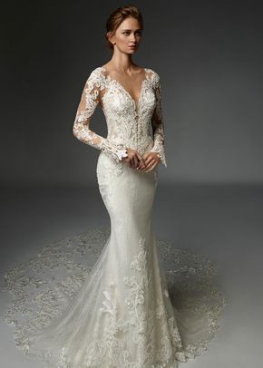 Wedding Dresses Uk, Allure Bridals, Long Sleeve Wedding Dress Lace, Justin Alexander, Wedding Dress Pictures, Sleeve Wedding Dress, Winter Wedding Dress, Long Sleeve Wedding, Lace Wedding Dress