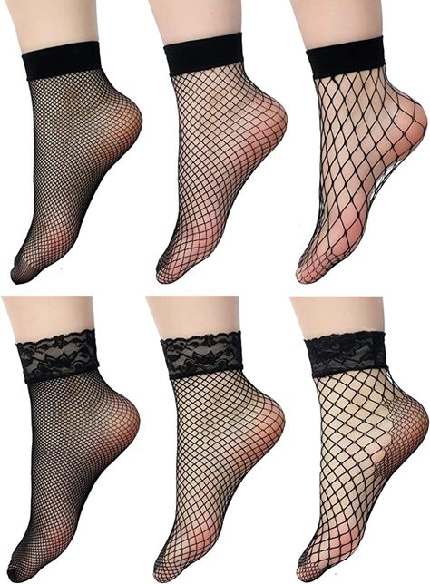 Geyoga6 #Geyoga #6Pairs #6 #PairsWomen #Pairs #WomenFishnet #Women #FishnetSocks #Fishnet #SocksBlack #Socks #BlackLace #Black #LaceDress #Lace #DressShort #Dress #ShortAnkle #Short #AnkleSocks #Ankle #SocksHollow #Socks #Hollowout #Hollow #outElastic #out #ElasticMesh #Elastic #MeshSocks #Mesh #Socksfor #Socks #forCosplay #for #CosplaySummer #Cosplay #SummerWear #Summer #Wear Net Socks Outfit, Black Lace Dress Short, Lace Dress Black Short, Fishnet Ankle Socks, Net Socks, Ankle Compression Socks, Bobby Socks, Fishnet Socks, Mesh Socks