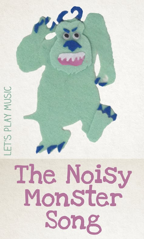 Monster Song, Halloween Songs For Kids, Monster Songs, Library Storytime, Lets Play Music, Monster Activities, Songs For Toddlers, Mulberry Bush, Halloween Songs