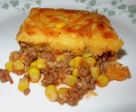 Corn Chip Salad, Corn Pie, Cream Corn Casserole, Chicken Corn Soup, Hamburger Casseroles Recipes, Corn Casserole Recipe, Hamburger Casserole, Baked Corn, Beef Casserole Recipes