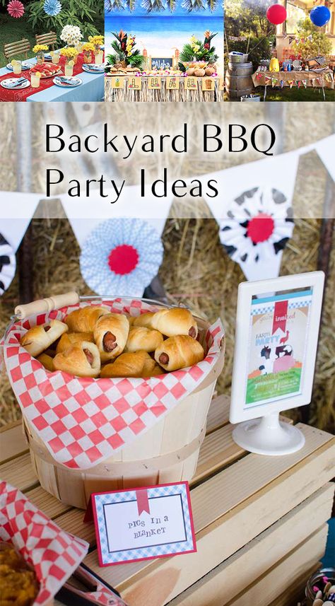 Backyard Cookout Decor, Fancy Backyard Bbq, All American Bbq Party, Barbecue Theme Party Ideas, Bbq Birthday Party Ideas, Backyard Bbq Party Ideas, Backyard Bbq Party Decorations, Party Ideas Summer, Bbq Party Ideas