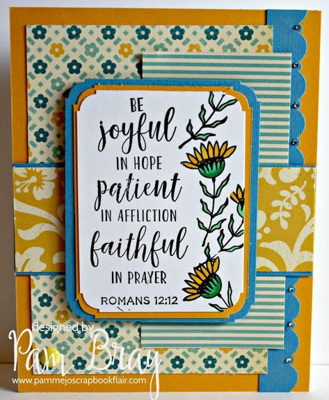 Be Joyful In Hope, Diamond Press, Be Joyful, Crafts For Gifts, Card Layouts, Create And Craft, Make Cards, For Scrapbook, Diy Crafts For Gifts