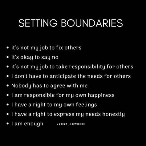 Guidelines for setting boundaries #boundaries #mindmatters #loveyourself #selflove #mentalhealth Empaths Quotes, Lying Friends, Safe People, Boundaries Quotes, Emotionally Unstable, Toxic Relationship, Set Boundaries, Healthy Boundaries, Setting Boundaries