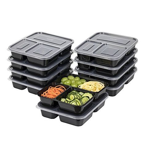 Container For Food, Food Containers Aesthetic, Aesthetic Containers For Food, Amazon Meal Prep Containers, Healthy Food Packaging, Black Dessert, Stainless Steel Bento Box Containers, Disposable Food Containers, Food Box Packaging