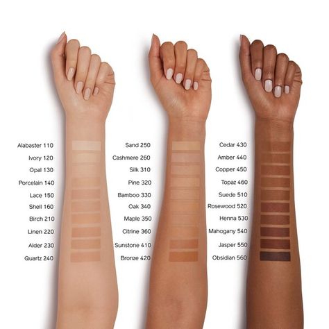 Sephora Skin Tone Chart, Shiseido Synchro Skin, Lightweight Foundation, Simple Makeup Tips, Skin Model, Trending Gifts, Useful Life Hacks, Stylish Shoes, Green Bag