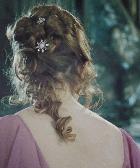 And because I'm such a Harry Potter fan my hair will be like Hermione's hair at the Yule Ball. Hermione Granger Yule Ball Hair, Yule Ball Hair, Yule Ball Hairstyles, Hermione Yule Ball Dress, Hermione Granger Yule Ball, Hermione Hair, Hermione Yule Ball, Yule Ball Dress, The Yule Ball