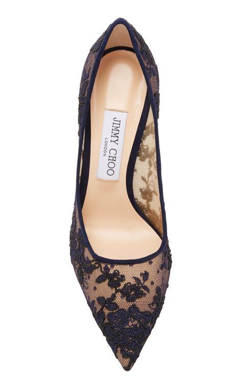 Jimmy Choo Lace Heels, Jimmy Choo Flats, Jimmy Choos, Modus Operandi, Lace Pumps, Wear Perfume, Mid Heels Pumps, Jimmy Choo Heels, Wedding Heels