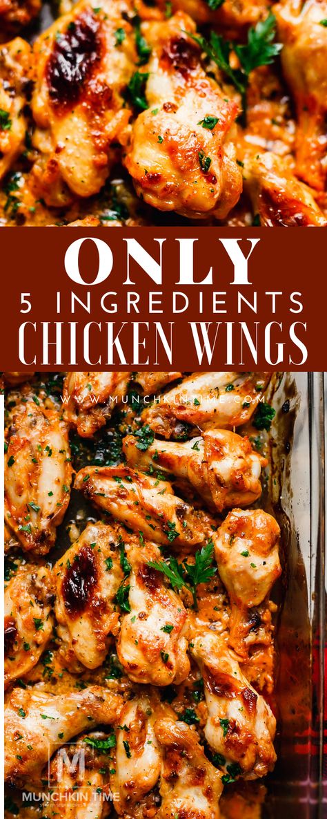 Ketchup Chicken, Wings Recipe Oven, Chicken Wings Recipe Oven, Easy Baked Chicken Wings, Baked Chicken Wings Recipe, Oven Baked Chicken Wings, Wings Recipe Baked, Easy Chicken Wing Recipes, Easy Chicken Wings