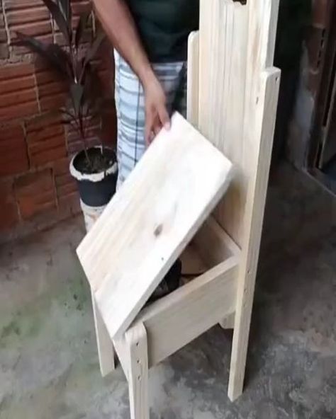 Woodworking Plans Diy, Woodworking Ideas Table, Wood Crafts Diy, Woodworking Plan, Ironing Board, Woodworking Videos, Small Wood Projects, Teds Woodworking, Woodworking Techniques