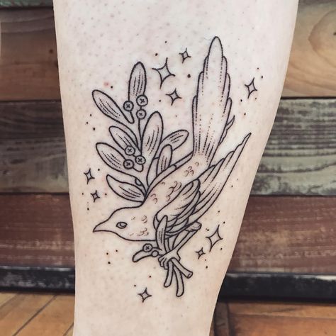 Jack In The Pulpit Tattoo, Marginalia Tattoo, Two Magpies Tattoo, Magpies Tattoo, Midwest Tattoo, Mistletoe Tattoo, Buck Tattoo, Magpie Tattoo, Magpie Art