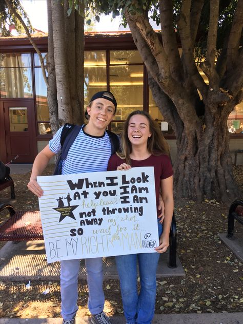 Hamilton homecoming proposal Hamilton Homecoming Proposals, Hamilton Hoco Poster, Hoco Proposals Ideas Theatre, Musical Hoco Proposal, Theater Kid Hoco Proposal, Musical Theatre Hoco Proposal, Hamilton Hoco Proposals, Music Homecoming Proposal, Hamilton Promposal