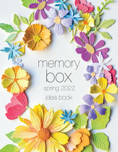 Memory Box Dies Cards, Memory Box Cards Ideas, Idea Books, Memory Box Cards, Flower Dies, February Ideas, Spellbinders Dies, Memory Box Dies, Daisy Cards