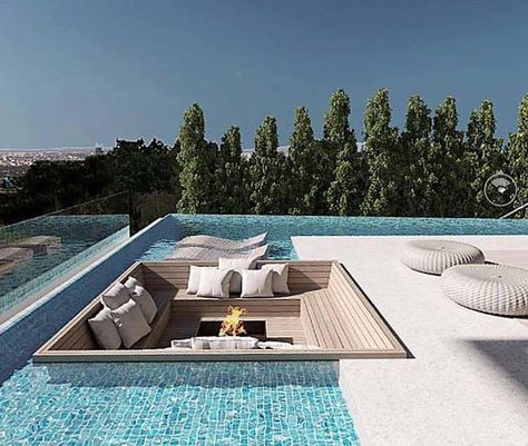 Saota Architecture, Outdoor Lounge Area, Casa Country, Luxury Pools, Backyard Pool Landscaping, Modern Pools, Dream Pools, Backyard Pool Designs, Swimming Pools Backyard