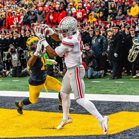 The Ohio State Football on Instagram: “😳 #GoBucks #ToughLove” Ohio State Beat Michigan, Ohio State Buckeyes Football Wallpaper, Garrett Wilson, Ohio State Football Graphics, Ohio State Vs Michigan, Buckeye Football, Ohio State Buckeyes Brutus, Ohio State Buckeyes Beat Michigan, Spawn Comics