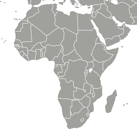 Middle East and Africa Facts For Kids, Country Maps, Africa Map, Central African, Location Map, Liberia, Pretoria, Southern Africa, Libya