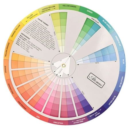 Description Creative and clear English version. Easy-to-use tool that visually illustrates relationships between colors and demonstrates the results. Teaches color relationships by organizing colors in a circle. Lightweight and practical for tattoo, women nail art or painting supplies. Features - Color: As shown. - Material: Paper. - Size: About 23x23x0.1cm/ about 9.05x9.05x0.03 inch. - Creative and clear English version. Easy-to-use tool that visually illustrates relationships between colors an Color Spectrum Wheel, Creative Color Wheel, Color Wheel For Clothes, Colour Mixing Wheel, Color Wheel Art, Color Learning, Women Nail Art, Makeup Color Wheel, Paint Color Wheel