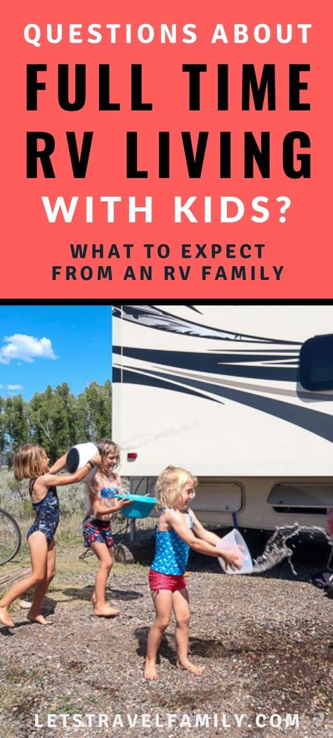 Family Of 5 Camper Living, Family Camper Living, Living In A Camper Full Time With Kids, Living In A Fifth Wheel Full Time, Full Time Rv Living With Kids, Camper Living With Kids, Family Rv Living, Living In A Camper Full Time, Rv Living With Kids