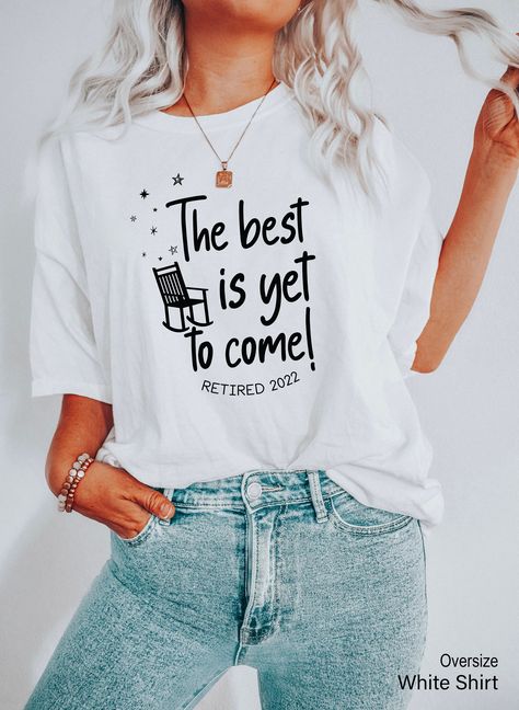 21st Birthday Shirts, Oversized White Shirt, Nana Shirts, Bride Shirts, Wedding Shirts, Birth Year, Bachelorette Shirts, Crew Neck Shirt, Look Plus