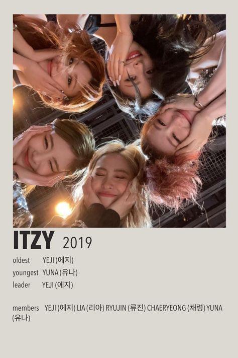 Itzy Poster, Groups Poster, Music Poster Ideas, Pop Posters, Kpop Posters, Funny Profile Pictures, Pop Bands, Band Posters, New Poster