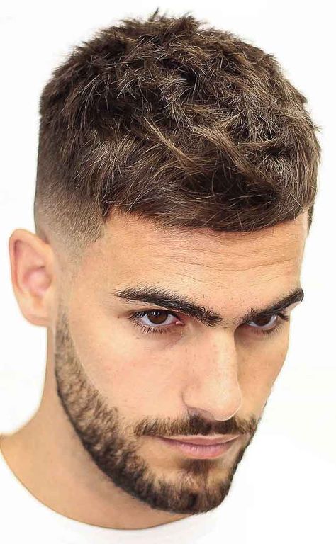 40 Textured Men’s Hair for 2022 – The Visual Guide Oblong Face Hairstyles, Caesar Haircut, French Crop, Crop Haircut, Textured Haircut, Crop Hair, Cool Mens Haircuts, Mens Hair Trends, Men Haircut Styles