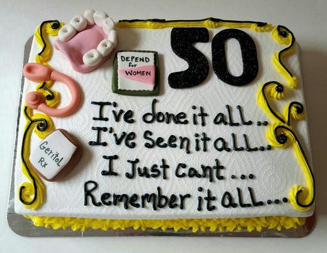 50th Birthday Cake Ideas, 50th Birthday Cakes, Funny 50th Birthday Cakes, 50th Birthday Cakes For Men, Birthday Cake Quotes, Over The Hill Cakes, Funny 50th Birthday, Special Event Cakes, Cake Quotes