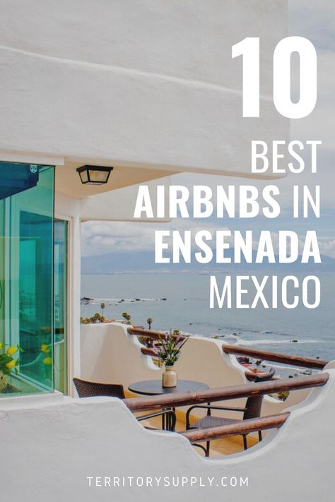 Get away for a weekend to Mexican wine country, or hit the surf – both are possible when you stay at one of these airbnbs in Ensenada, Baja California. Rosarito Baja California, Ensenada Baja California, Ensenada Mexico, Mexico Hotels, Beautiful Patios, Wine Country, Solo Travel, Best Hotels, Boutique Hotel