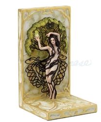 Earth Life Magic Single Bookend by Selina Fenech Celtic Tree Of Life, Fairy Gifts, Celtic Tree, Statue Sculpture, Triple Goddess, Celtic Art, Whimsical Decor, Celtic Designs, Figurative Sculpture