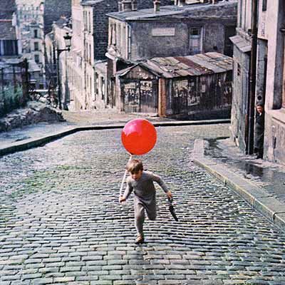 red & grey, how lovely The Red Balloon, Magic Places, Le Ballon, Thanksgiving Day Parade, I Love Cinema, Red Ball, Red Balloon, Silent Film, Pics Art