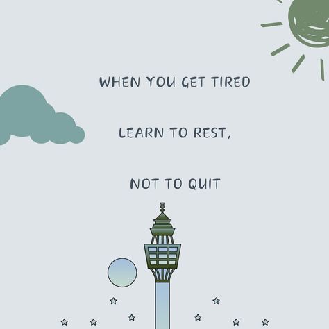 “When you get tired, learn to rest, not to quit..” It’s normal to get tired of life. We face so many challenges, and struggles in our daily lives that we often feel like giving up. But you shouldn’t. If you’re exhausted, rest. You may rest for days, for weeks, for months. But do not give up the fight. Start again, and continue to do your best. Do not quit. You will get there, eventually 🌴 @everythingeuphoria_ #positivevibes #positivity #newbeginnings #mentalhealth #mentalhealthawareness #... Tired But Not Giving Up, Create Quotes, Feel Like Giving Up, Start Again, Do Your Best, Don't Give Up, Mental Health Awareness, Giving Up, New Beginnings