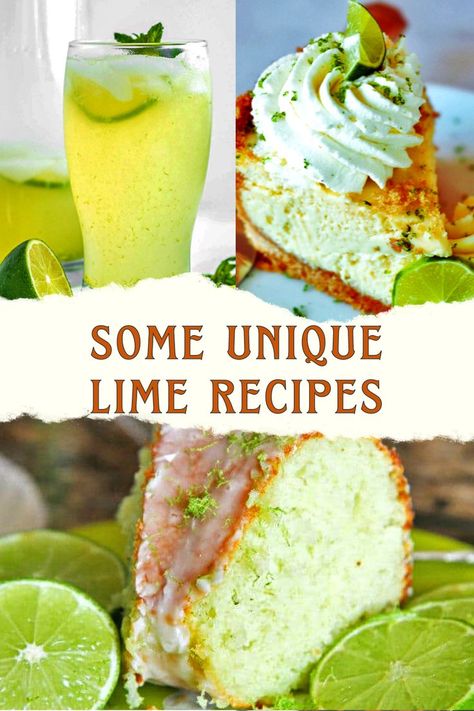 We asked friends around the office to share their favorite recipes using limes. Here’s what they came up with...

How To Make Lemonade With Lime Juice

Ingredients:

• 1 cup sugar

• ½ cup water

• ¼ cup fresh lime juice

Step 1: Combine sugar, water and lime juice in a saucepan over medium heat until sugar dissolves. Reduce heat to low.

Step 2: Simmer mixture 20 minutes or until it reaches 180 degrees F.

Step 3: Remove pan from heat, cover and let cool slightly. How To Use Up Limes, Sweet Lime Recipes, Recipes With Lime Juice, Recipes Using Limes, Fresh Lime Recipes, What To Do With Limes, Lime Juice Benefits, Lime Treats, Lime Juice Recipes