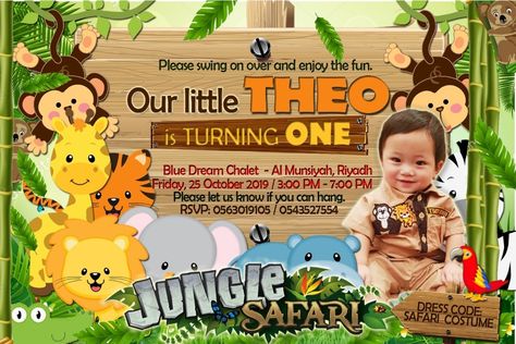 Invitation Card Safari Theme, Safari 1st Birthday Invitations, Safari Tarpaulin Background, Safari Theme Tarpaulin Layout, Safari Invitation Background, Safari Background Jungle Theme, Safari Invitation Card, Jungle Theme Invitation, Safari Invitation Template