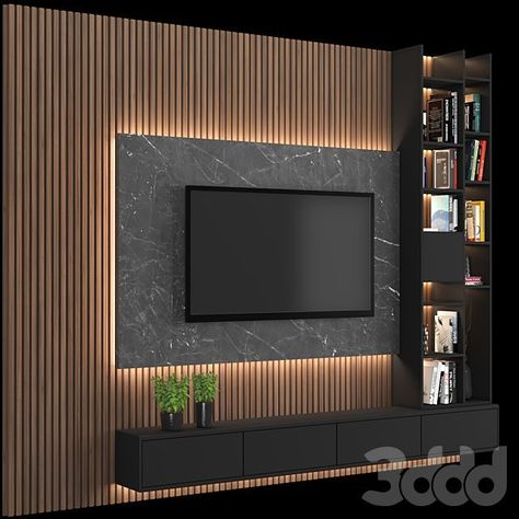 Tv Room Decor, Tv Wall Ideas, Modern Tv Room, Wall Console, Tv Fal, Tv Wall Cabinets, Wall Stand, Feature Wall Living Room, Modern Tv Wall Units