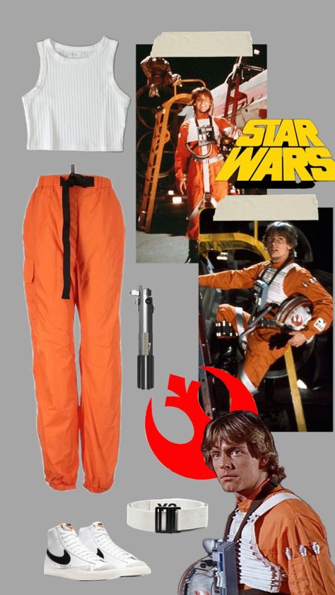 Luke Skywalker Outfit, Star Wars Inspired Outfits, Star Wars Disneybound, Disfraz Star Wars, Disney Bound Outfits Casual, Disney Trip Outfits, Disney Outfits Women, Spirit Week Outfits, Disney Dress Up