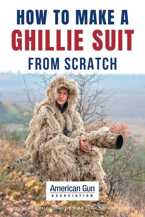 Want to make your own ghillie suit? Check this tutorial out before you decide to buy a brand new expensive one. #ghilliesuit #tacticalclothes #survivalclothes #survival #preparedness #gunassociation Gillie Suit Diy, Diy Hunting Gear, Ghillie Suit Concept Art, Diy Ghillie Suit, Camo Costume, Ghillie Suit Snipers, Upland Hunting Gear, Ghillie Suits, How To Tan