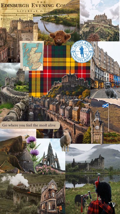 Scottish Aesthetic, Road Trip Books, Scotland Aesthetic, Edinburgh Travel, Cozy Life, Dream Place, Scottish Clans, Scotland Travel, Place To Live