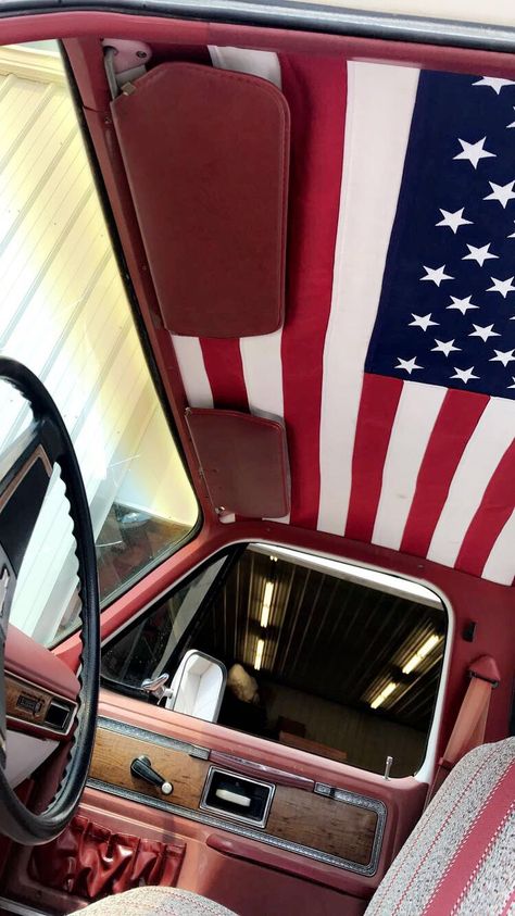 Headliner in my 77 C-10 Trucks Lifted, Country Trucks, Cool Truck Accessories, Truck Mods, Custom Pickup Trucks, Classic Ford Trucks, Custom Truck, Chevrolet Pickup, Truck Yeah