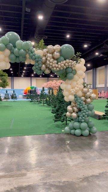 Enchanted Forest Balloons, Enchanted Forest Balloon Arch, Enchanted Forest Balloon Garland, Forest Balloon Garland, 8th Grade Dance, The Enchanted Forest, The Unicorn, Event Rentals, 8th Grade