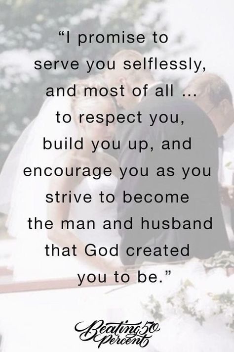 Christian Vows, Christian Wedding Vows, Wedding Bible Quotes, Vows To Husband, Bible Marriage, Wedding Vows Quotes, Vows Quotes, Wedding Vows To Husband, Marriage Therapy