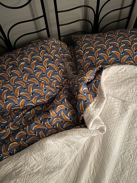 Fun Sheets, Funky Bed Sheets, Yellow And Blue Bed Sheets, 80s Bedsheets, 80s Bed Sheets, 80’s Bedding, Target Bedding, Banana Peel, Teen Bedding