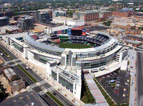 Washington Nationals Park. Photo 2009 by Carol M. Highsmith, Carol M. Highsmith's America, Library of Congress, Prints and Photographs Division. loc.gov/pictures/collection/highsm/item/2010630934/ Baseball Things, Mlb Stadium, Major League Baseball Stadiums, Stadium Art, Stadium Architecture, Mlb Stadiums, Baseball Park, Cotton Rag Paper, Nationals Baseball