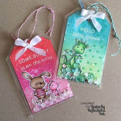 Snuggle Bunnies stamp set and Die-namics and Birdie Brown Magical Dragons stamp set - Kim Hamilton #mftstamps Fuse Tool, Mft Cards, Album Scrapbooking, We R Memory Keepers, Mft Stamps, Shaker Cards, Card Tags, Christmas Tag, Card Maker