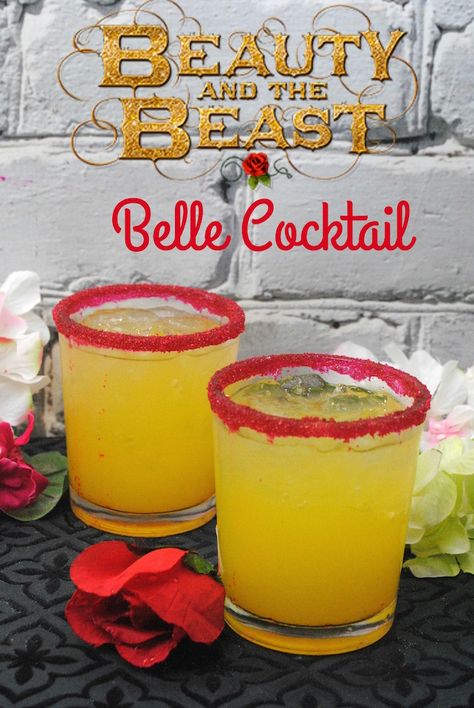 Disney Themed Drinks, Beauty And The Beast Wedding Theme, Disney Cocktails, Disney Movie Night Dinner, Beauty And Beast Birthday, Disney Inspired Food, Beauty And Beast Wedding, Disney Drinks, Beauty And The Beast Theme