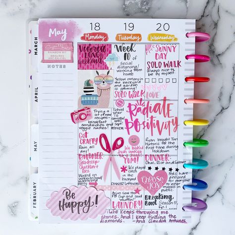 Planner Inspiration Layout, Happy Planner Inspiration, Planner Spread Ideas, Happy Planner Pages, Happy Planner Spread, Happy Planner Ideas, Planner Hacks, Memory Planning, Exam Planner