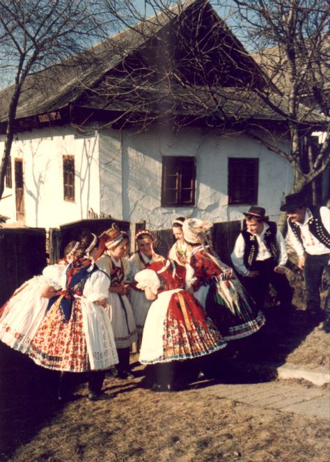 Slovak Culture Aesthetic, Slavic Mythology, Slavic Folklore, Folk Clothing, Russian Culture, East Europe, Ukrainian Art, European Culture, Folk Dresses