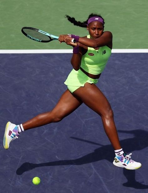 Coco Gauff Body Measurements Stats Coco Gauff Aesthetic, Kate Hudson Body, Tennis Celebrities, Jennifer Aniston Body, Halsey Singer, Athletic Background, Nicole Johnson, Coco Gauff, Phenomenal Woman