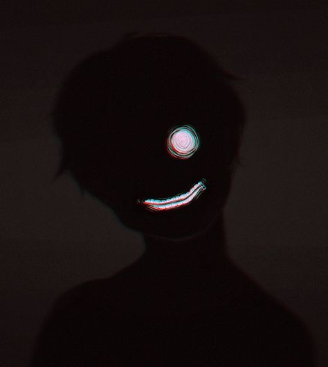 In The Dark, Smiley, Cell Phone, Anime