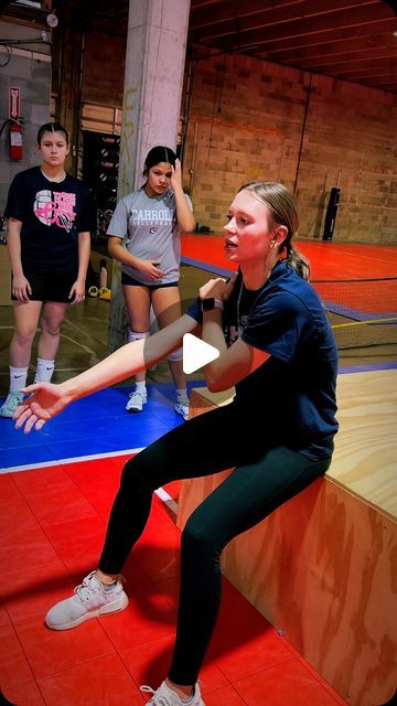 Storm Performance Volleyball on Instagram: "Coach @kelsi_luckenbach with a passing drill." Volleyball Drills For Kids, Passing Drills Volleyball, Volleyball Exercises, Volleyball Passing Drills, Youth Volleyball, Passing Drills, Volleyball Training, Volleyball Drills, Volleyball Players