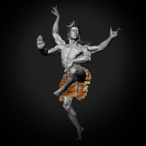 Lord Shiva Dancing, Shiva Dancing, Male Energy, Dancing Pose, Goddess Parvati, Cosmic Dance, Dancing Shiva, Shiva Tattoo Design, Shiva Parvati