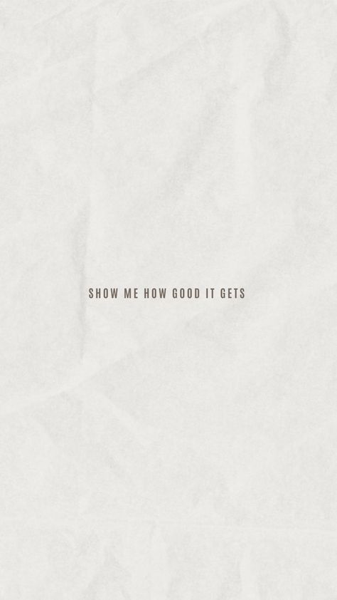 A simple white wallpaper with the words “show me how good it gets” for iPhone or any phone wallpaper Words Of Affirmation Aesthetic Wallpaper, White Spiritual Wallpaper, Mindfullness Wallpaper Iphone, It Gets Better Wallpaper, Manifesting Iphone Wallpaper, Positive Affirmation Phone Wallpaper, Universe Show Me How Good It Gets Wallpaper, Iphone Affirmation Wallpaper, One Line Affirmations